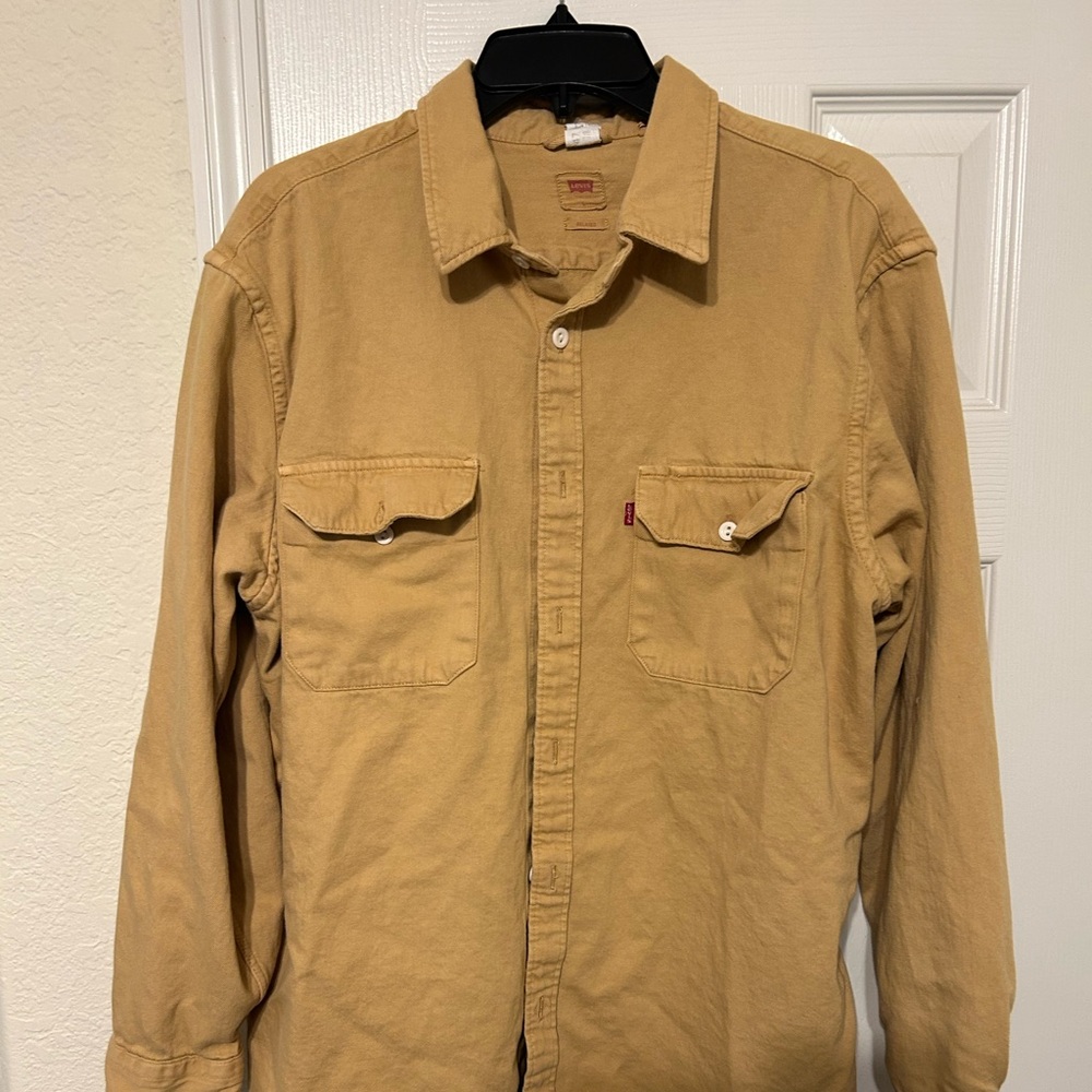 Levi's Men's Tan Shirt Jacket